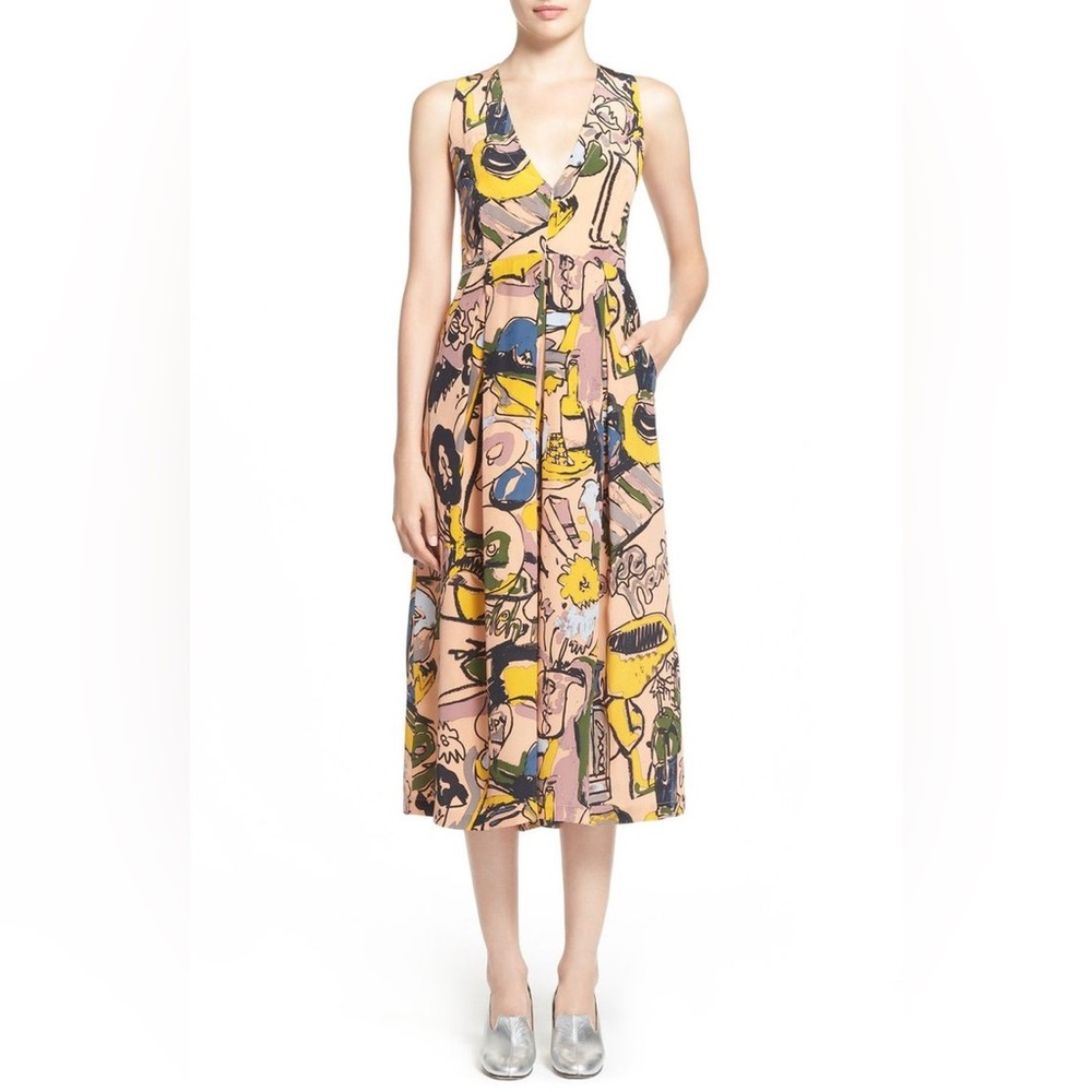 Rachel Comey Rhoads Jumpuit in Abstract Print